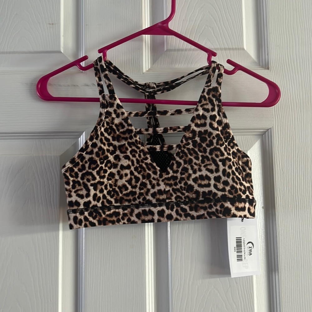 Leopard bra zyia active